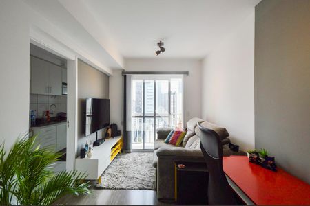 Sala de apartamento à venda com 1 quarto, 33m² em Vila Buarque, São Paulo