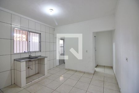 Sala e Cozinha  de casa para alugar com 1 quarto, 20m² em Ferrazópolis, São Bernardo do Campo