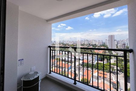 Varanda  de apartamento para alugar com 1 quarto, 31m² em Indianópolis, São Paulo