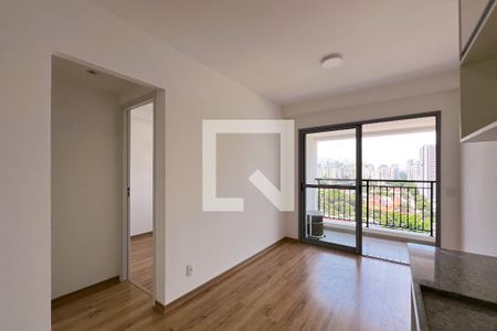 Sala de apartamento para alugar com 1 quarto, 31m² em Indianópolis, São Paulo