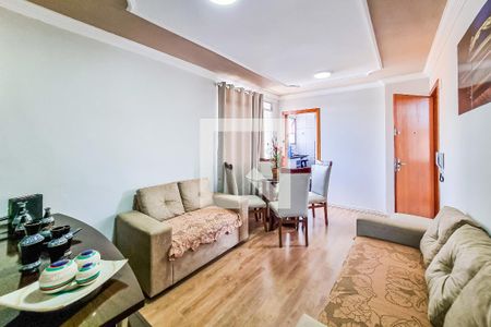 Sala de apartamento à venda com 2 quartos, 51m² em Copacabana, Belo Horizonte