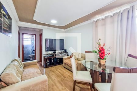 Sala de apartamento à venda com 2 quartos, 51m² em Copacabana, Belo Horizonte