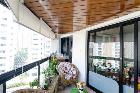 Sacada de apartamento à venda com 4 quartos, 144m² em Vila Alexandria, São Paulo