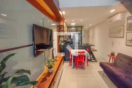 Sala de apartamento para alugar com 1 quarto, 63m² em São José, São Leopoldo