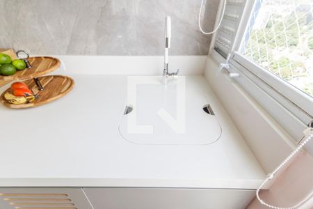 Apartamento para alugar com 55m², 2 quartos e 2 vagasDetalhe da area de serviço