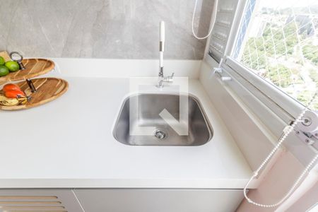 Apartamento para alugar com 55m², 2 quartos e 2 vagasDetalhe da area de serviço