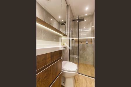 Apartamento para alugar com 55m², 2 quartos e 2 vagasBanheiro da Suíte