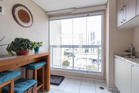 Sacada de apartamento à venda com 2 quartos, 53m² em Presidente Altino, Osasco