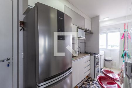 Apartamento à venda com 52m², 2 quartos e 1 vagaCozinha e área de serviço
