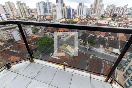 Detalhe da sacada da sala 1 de apartamento para alugar com 3 quartos, 305m² em Vila Tupi, Praia Grande