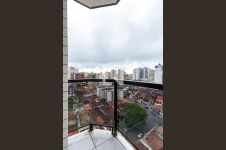 Sacada da sala 1 de apartamento para alugar com 3 quartos, 305m² em Vila Tupi, Praia Grande