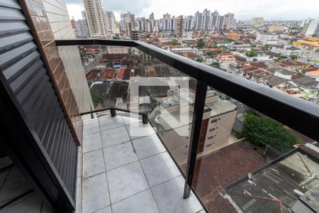 Apartamento para alugar com 305m², 3 quartos e 1 vagaDetalhe da sacada da suíte 2