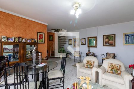 Sala 1 de apartamento para alugar com 3 quartos, 305m² em Vila Tupi, Praia Grande