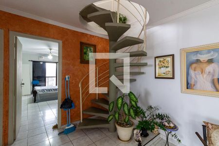 Detalhe da sala 1 de apartamento para alugar com 3 quartos, 305m² em Vila Tupi, Praia Grande