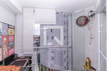 Varanda gourmet de apartamento à venda com 2 quartos, 55m² em Vila Prudente, São Paulo