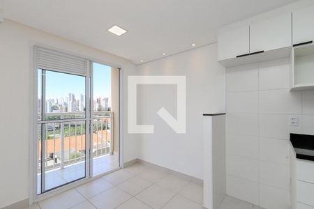 Sala/Cozinha de apartamento para alugar com 1 quarto, 28m² em Vila das Belezas, São Paulo