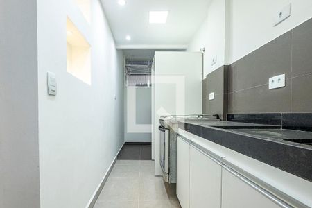 Cozinha de apartamento para alugar com 1 quarto, 56m² em Paraíso, São Paulo