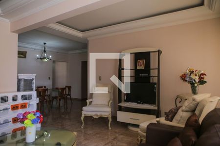 Sala de apartamento para alugar com 3 quartos, 180m² em Gonzaga, Santos