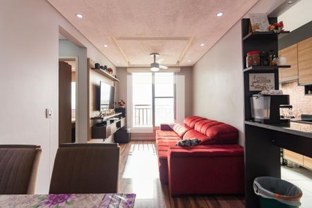 Sala  de apartamento à venda com 2 quartos, 49m² em Jardim Cirino, Osasco
