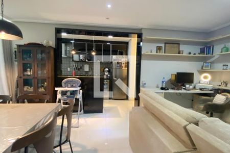 Sala de apartamento para alugar com 2 quartos, 76m² em Empresarial 18 do Forte, Barueri