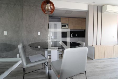 Detalhe da Sala de apartamento à venda com 1 quarto, 52m² em Centro, Canoas