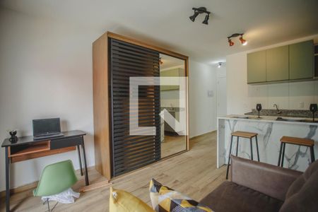Studio de kitnet/studio à venda com 1 quarto, 28m² em Mirandópolis, São Paulo