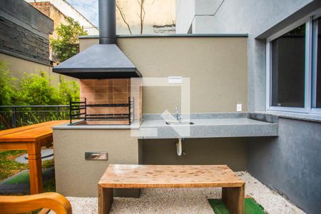 Studio à venda com 28m², 1 quarto e sem vagaPraça do Encontro - Churrasqueira