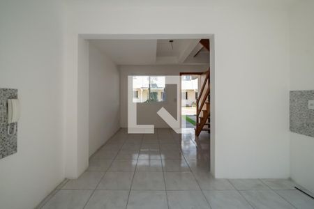 Sala/Cozinha de casa de condomínio à venda com 2 quartos, 52m² em Hípica, Porto Alegre