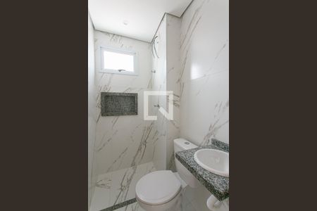 Banheiro de apartamento à venda com 1 quarto, 40m² em Chácara Califórnia, São Paulo