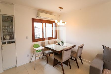 Sala de Jantar de casa de condomínio à venda com 3 quartos, 120m² em Nonoai, Porto Alegre
