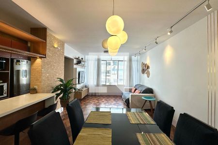 Sala de apartamento para alugar com 3 quartos, 110m² em Copacabana, Rio de Janeiro