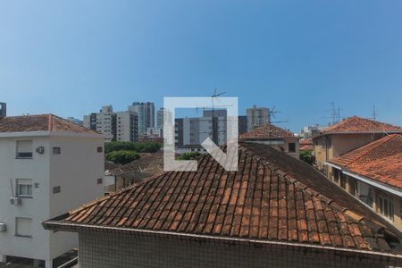 Vista de apartamento para alugar com 2 quartos, 84m² em Marapé, Santos