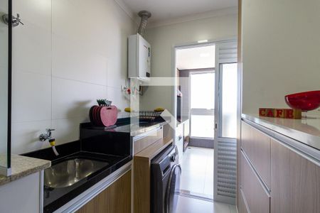Área de serviço de apartamento para alugar com 3 quartos, 133m² em Vila Tupi, Praia Grande