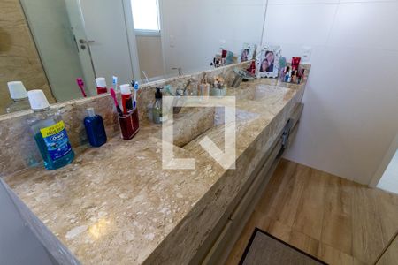 Apartamento para alugar com 133m², 3 quartos e 2 vagas Apartamento para alugar com 133m², 3 quartos e 2 vagasDetalhe do banheiro da suíte 1