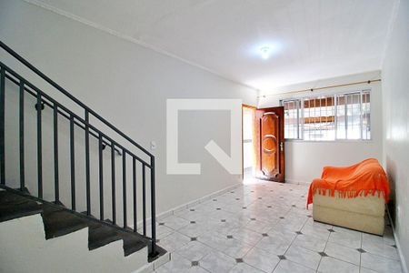 Sala de casa à venda com 2 quartos, 110m² em Jardim das Maravilhas, Santo André