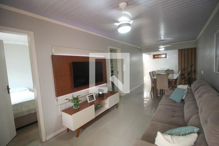 Sala de casa de condomínio à venda com 2 quartos, 72m² em Mato Grande, Canoas