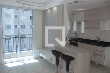 Sala de apartamento à venda com 2 quartos, 47m² em Sampaio, Rio de Janeiro