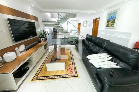 sala de casa à venda com 6 quartos, 390m² em Jardim São Caetano, São Caetano do Sul