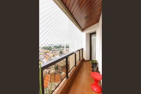 Varanda da sala de apartamento à venda com 3 quartos, 135m² em Vila Regente Feijó, São Paulo