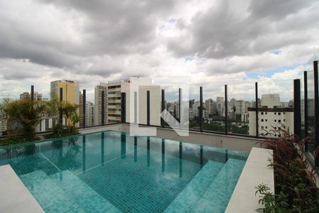 Apartamento à venda com 40m², 1 quarto e 1 vagaÁrea comum - Vista da Piscina