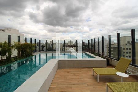 Apartamento à venda com 40m², 1 quarto e 1 vagaÁrea comum - Vista da Piscina