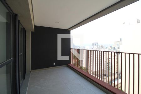 Apartamento à venda com 40m², 1 quarto e 1 vagaVaranda