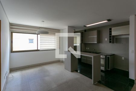 Sala de apartamento à venda com 2 quartos, 170m² em Funcionários, Belo Horizonte