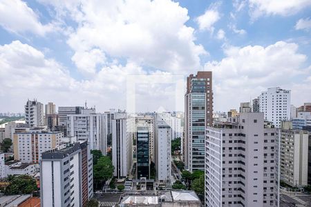 Sala - Vista de apartamento para alugar com 1 quarto, 64m² em Pinheiros, São Paulo
