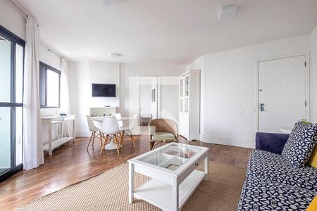 Sala de apartamento para alugar com 1 quarto, 64m² em Pinheiros, São Paulo