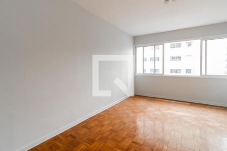 Sala de apartamento para alugar com 3 quartos, 130m² em Indianópolis, São Paulo