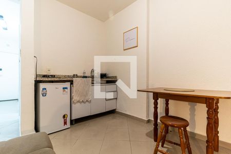Studio para alugar com 30m², 1 quarto e sem vagaCozinha
