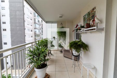 Varanda da Sala de apartamento à venda com 3 quartos, 92m² em Jardim Vazani, São Paulo