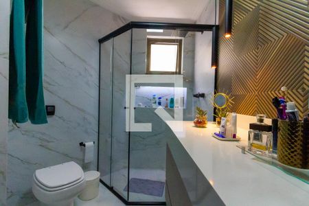 Apartamento à venda com 136m², 3 quartos e 2 vagasBanheiro do Quarto 1