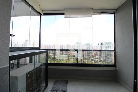 Varanda da Sala de apartamento para alugar com 2 quartos, 58m² em Água Branca, São Paulo